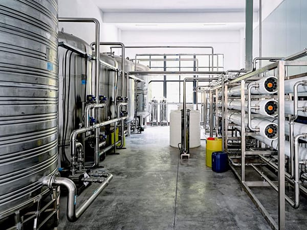 Deionized water production Deionized water production