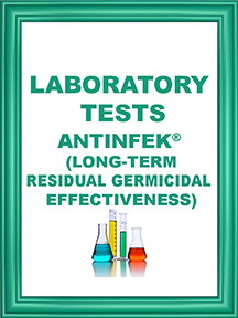 LAB TEST RESIDUAL NEW ANTINFEK TEST LONG TERM RESIDUAL EFFECTIVENESS