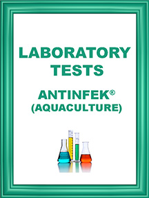 LAB TESTS AQUA ANTINFEK TESTS AQUACULTURE ICON