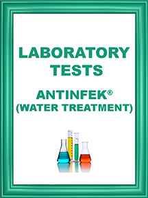 ANTINFEK TESTS WATER TREATMENT ICON